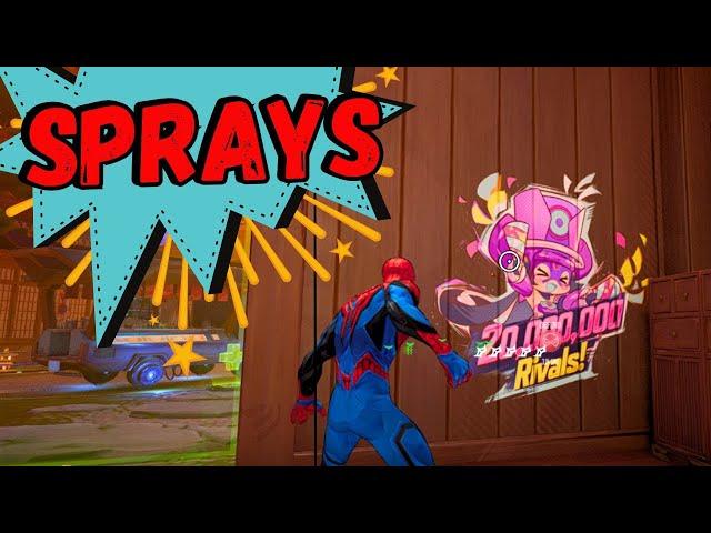 Marvel Rivals: How to Use Sprays