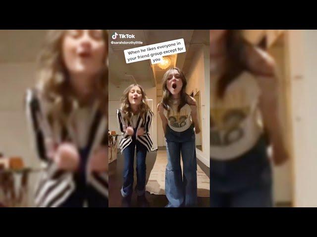 Sarah Dorothy Little tiktok with Sophie Fergi 