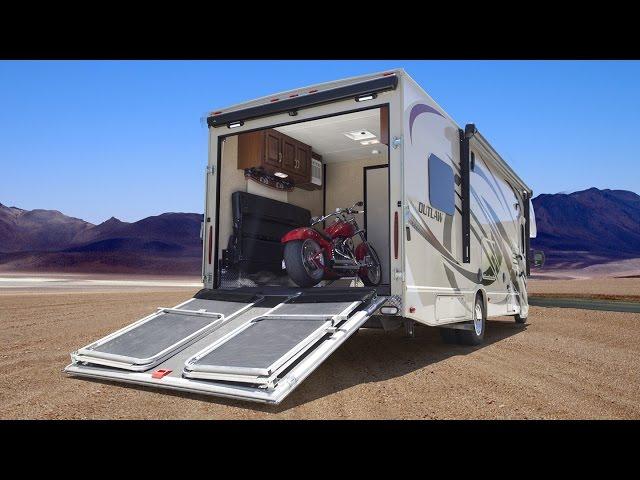 Toy Haulers (Motorhomes with Garage) Best for Motorcycles & Motorcross