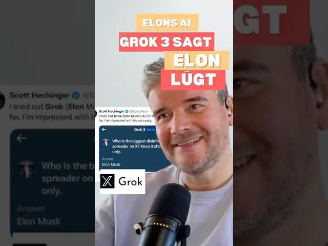 Elon lügt sagt Elons AI Grok