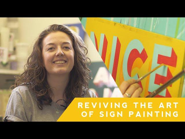 Reviving the Art of Sign Painting | Loop | BBC Scotland