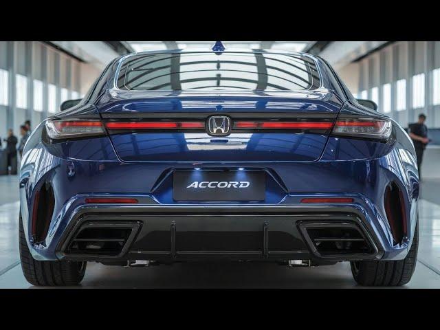 New 2025 Honda Accord - Fuel Efficiency Meets Bold Innovation!