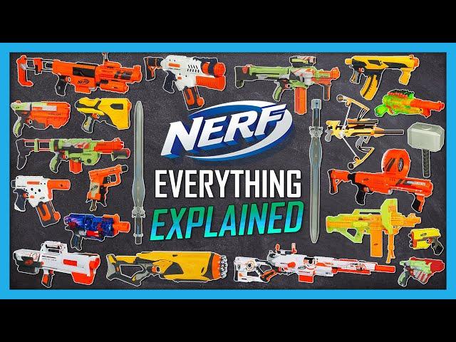 Every 2011 Nerf Blaster Explained in 10 Words or Less