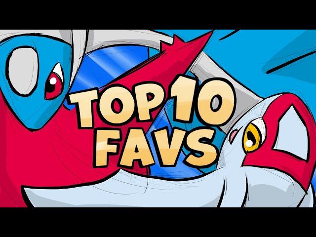 Top 10 Favorite Pokemon