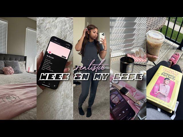 realistic week in my life | work, resetting, cooking, gym, new habits + more