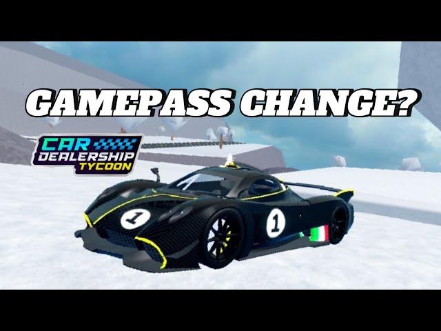 2X GAMEPASS GOT CHANGED SUDDENLY IN Car Dealership tycoon? | Mird CDT