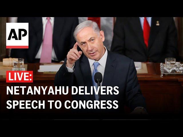 LIVE: Netanyahu delivers speech before Congress