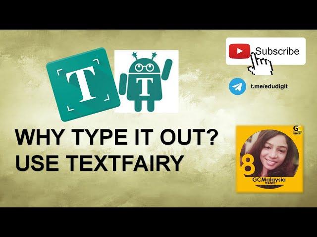 HOW TO USE TEXT FAIRY