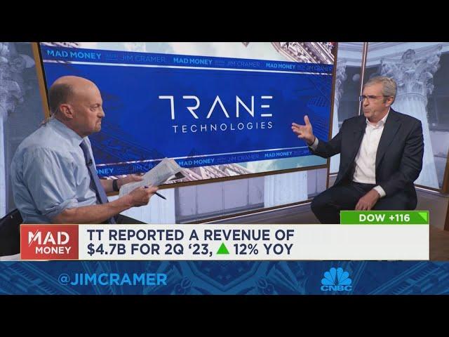 Trane Technologies CEO Dave Regnery goes one-on-one with Jim Cramer