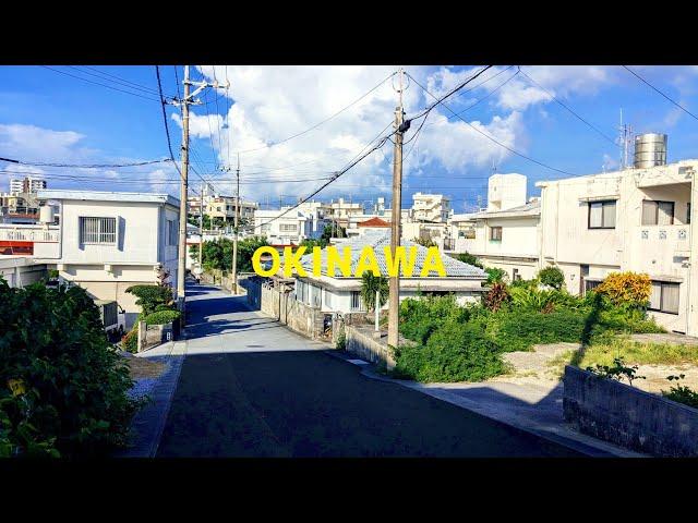 Okinawa Japan Walk （Okinawa City）4K Sunset Walk　沖縄県沖縄市　散歩　街歩き