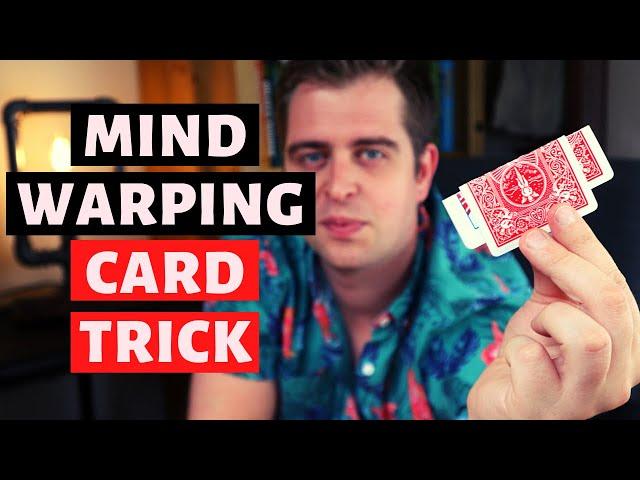 IMPOSSIBLE Inverting Card Warp Trick