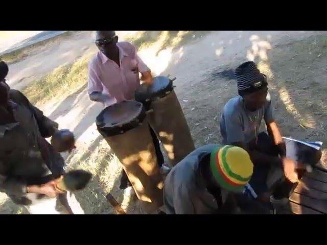 The Chingodza family band at Chigogodza, Murewa