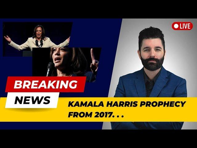 Kamala Harris Prophecy from 2017 coming to pass | Prophet Charlie Shamp