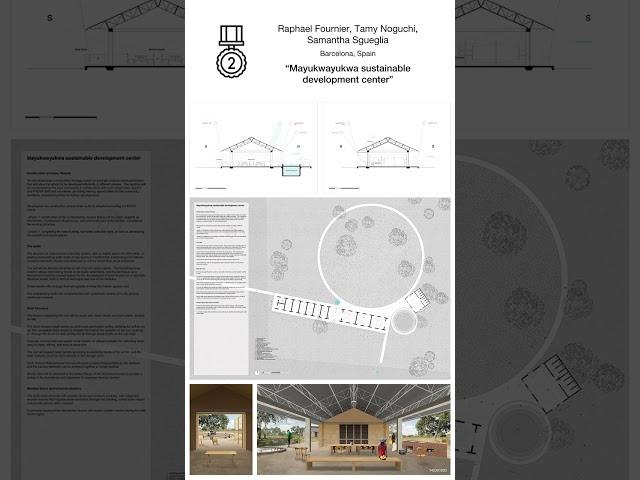 RESULTS: Sustainable Development Center Design Competition in Zambia by Archstorming