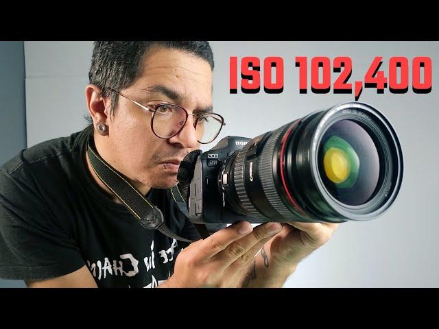 Fotografando com o ISO 102,400 de dia!!!!