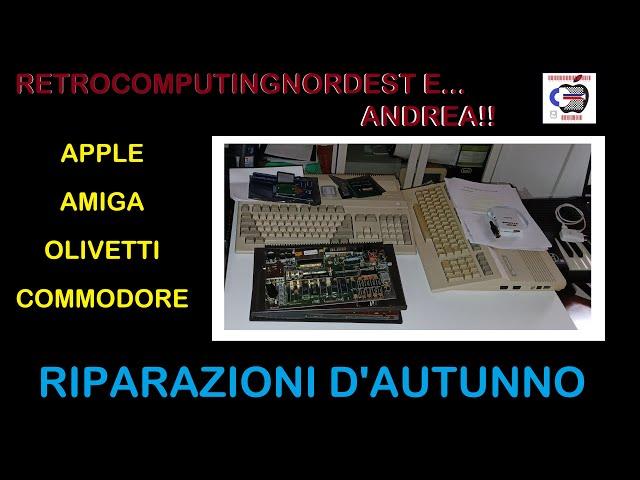 RETROCOMPUTINGNORDEST L' AUTUNNO 2024#commodore128 #amiga500 #c128d #commodoreplus4 #compaqportable
