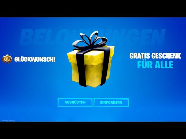 Das neue Fortnite Update ist da mit 8 Gratis Geschenke für alle