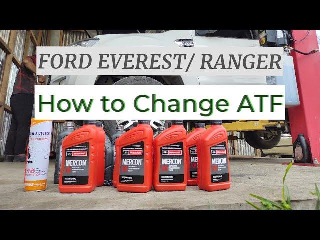 Ford Everest/Ranger 2016-2020 | How to Change ATF and ATF Filter