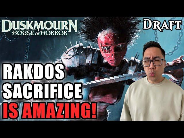 The Sacrifice Deck Feels Super Strong | Duskmourn Draft | MTG Arena Early Access Event