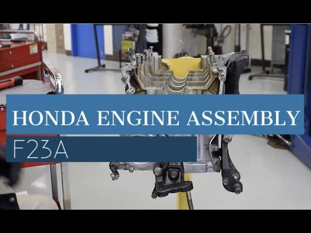 Honda Engine Assembly (Part 1)