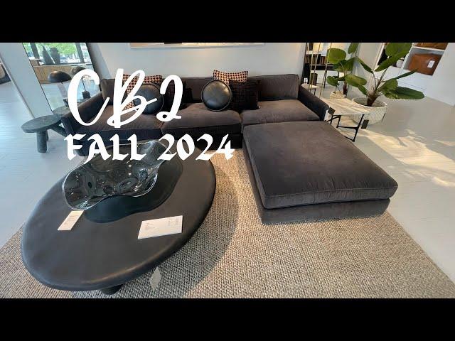 New Modern Neutral Decor / CB2 Fall 2024