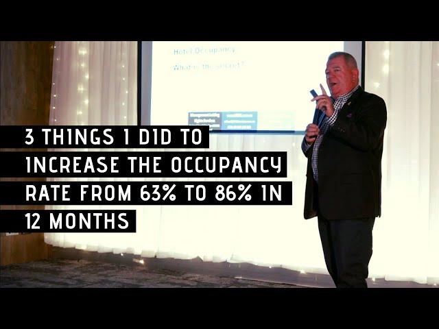 The Management Rights Formula: 3 Things To Increase the Occupancy Rate from 63% to 86% in 12 Months