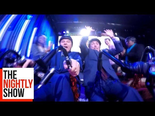 Celebrity Circuit Challenge with David Walliams & Rob Brydon | The Nightly Show