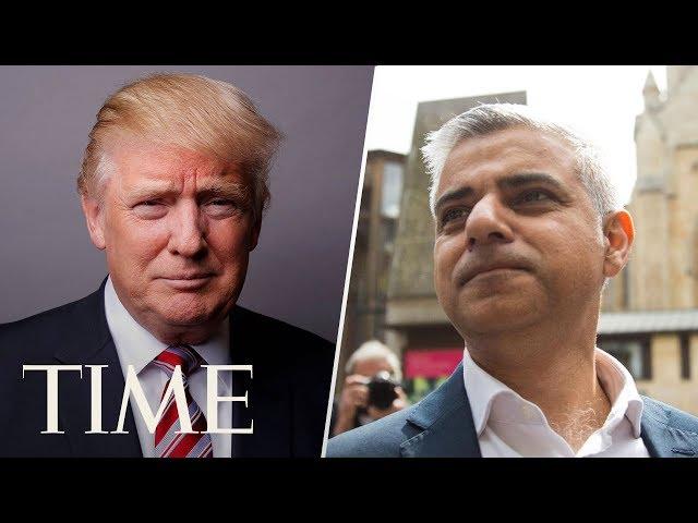 President Donald Trump Vs. London Mayor Sadiq Khan | TIME