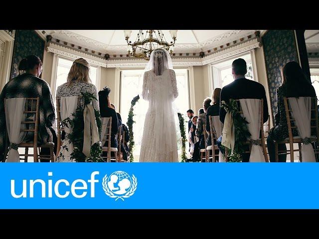 A storybook wedding - except for one thing | UNICEF