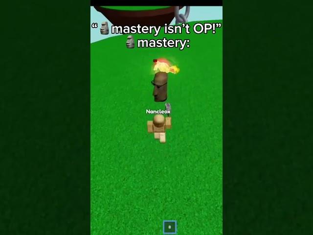 Mastery Is Op #slapbattles #roblox