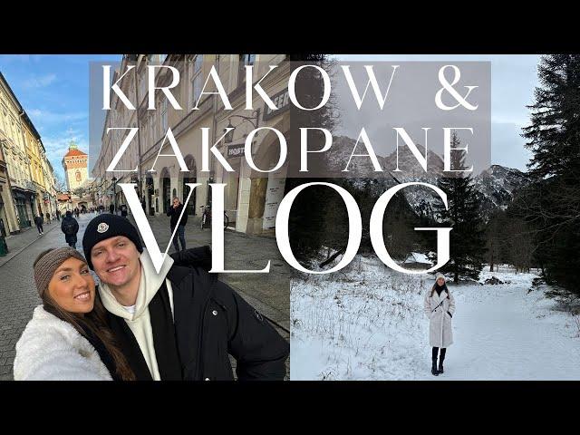 Poland Vlog - Zakopane and Krakow | Xmas Travel Vlog