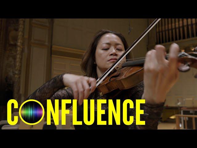 Architect John Storyk and BSO violinist Elita Kang explore the acoustics of Symphony Hall