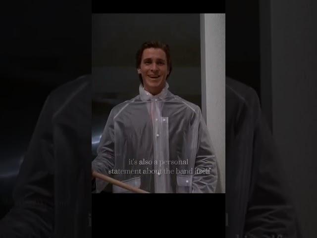 Patrick Bateman kills Paul Allen🪓 #shorts #americanpsycho #patrickbateman #paulallen