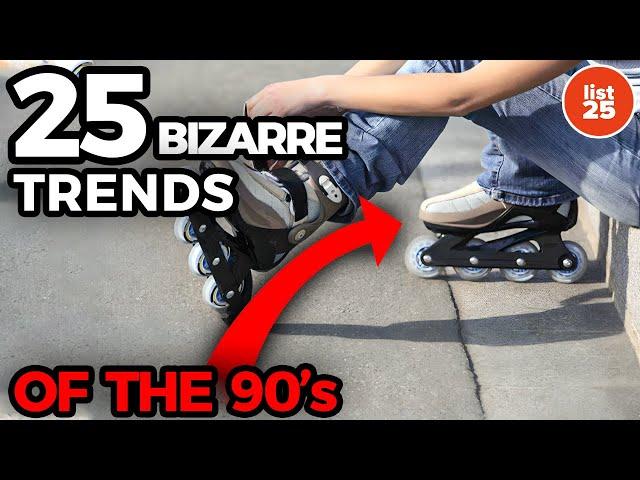 25 Bizarre Trends of the ’90s