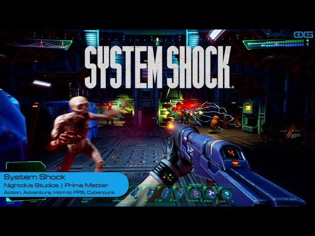 System Shock: A Hacker's Run (Gameplay)