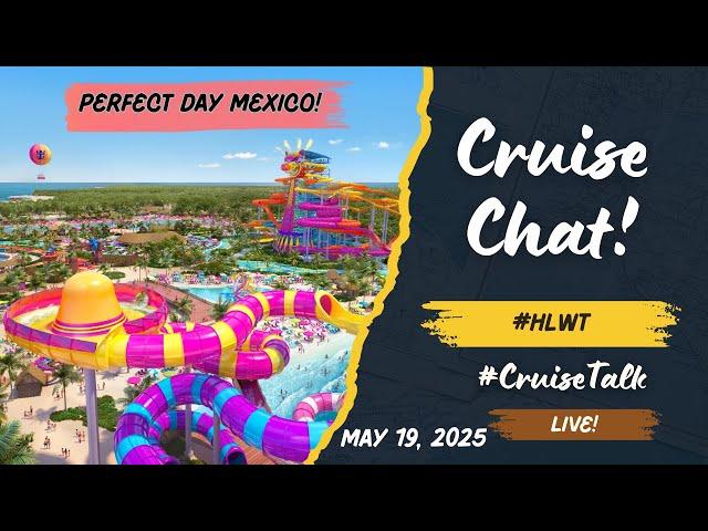 LIVE chat with Josh & Amanda!! #HLWT  #CruiseVlog #Cruise #RCCL #Perfectday