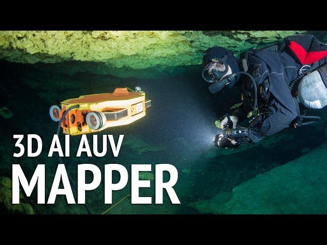 Sunfish 3D AI Underwater Mapper with Data Stream - Artificial Intelligence in Cave Diving