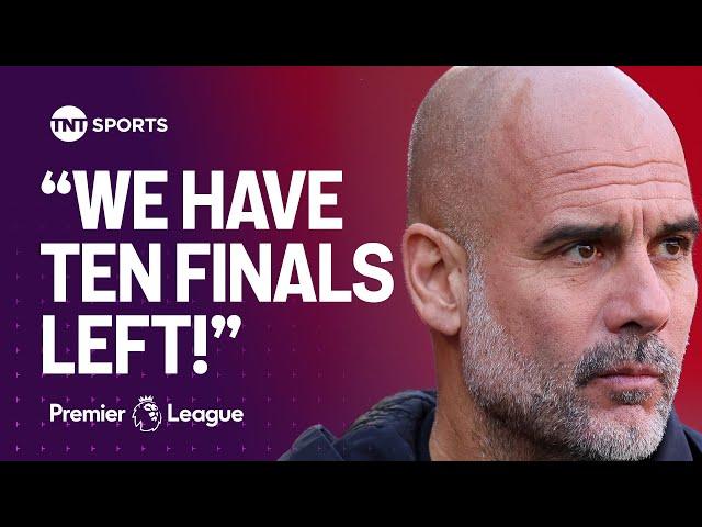 Pep Guardiola insists every game left for Man City is like a 'final' after Nottingham Forest loss 