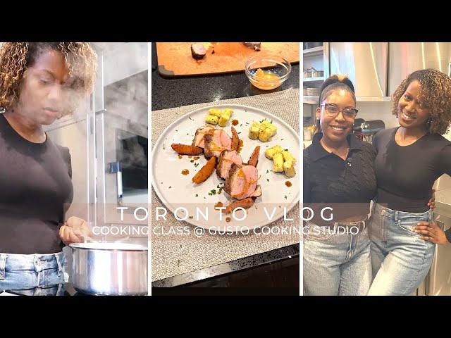 Toronto Vlog | Cooking Class @ Gusta Cooking Studio | Things To Do In Toronto | Sarah Roxanne Watson
