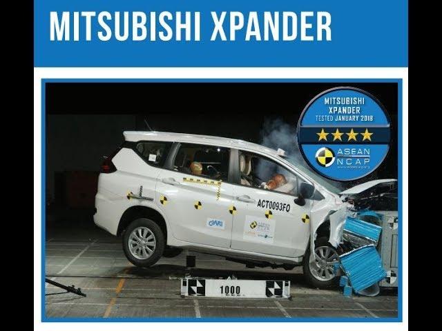 Mitsubishi XPANDER Crash Test ASEAN NCAP 4 Star | Pertamax7