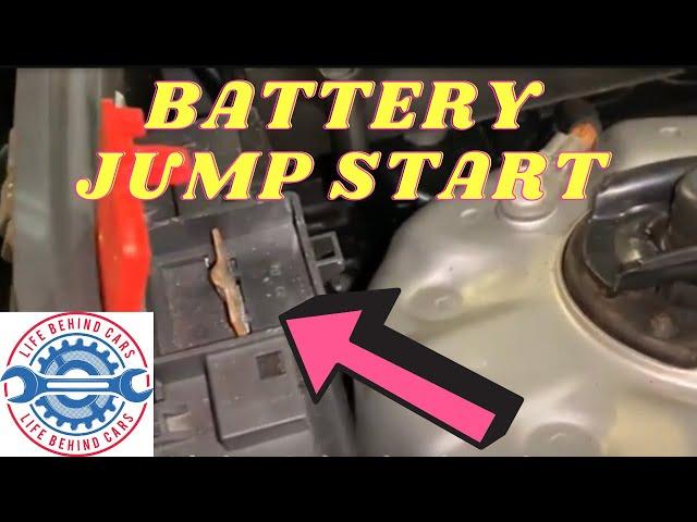 Mercedes Benz CLK Jump Start Battery Post Location Positive & Negative