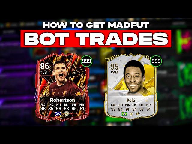 How To Get *FREE* Unlimited BOT TRADES In Madfut 25...