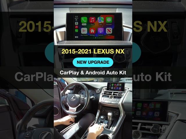 2015-2021 Lexus NX CarPlay & Android Auto Kit #iphone #android #update #upgrade