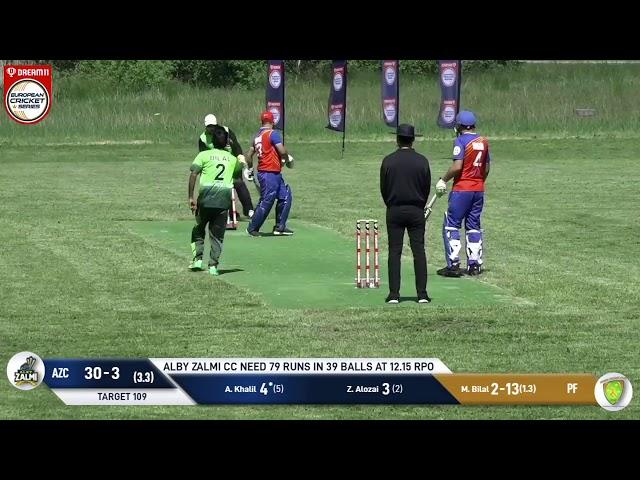 MOM: Muhammad Bilal - PF vs AZC | Highlights | Dream11 European Cricket Series Stockholm | ECS 2020