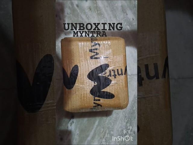 UNBOXING MYNTRA PACKAGE 