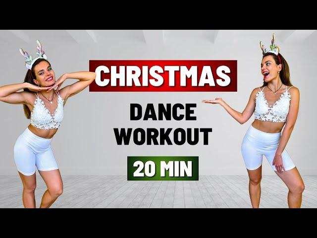 20 MIN CHRISTMAS DANCE WORKOUT | Happy Mood & Fat Burning Fun