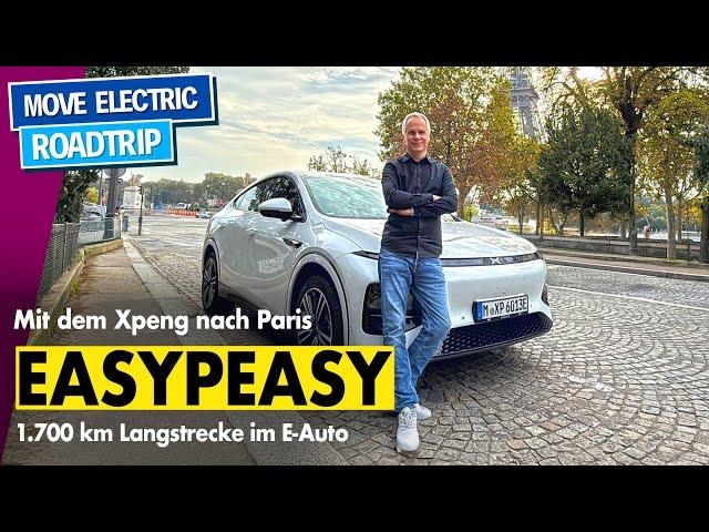 Mit dem Xpeng G6 nach Paris - 1.700 km Langstreckentest im E-Auto