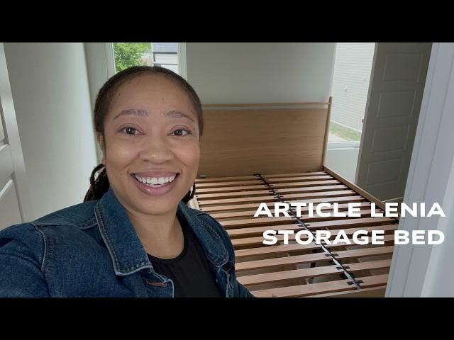 Article Storage Bed | Fitting a queen bed in small room