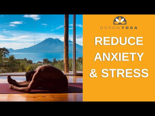 Yoga to Reduce Stress and Anxiety | Power Yoga Class For Grounding and Inner Strength |