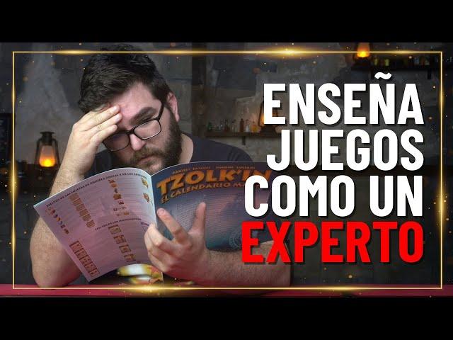 TRUCOS IMPRESCINDIBLES para SER EL MEJOR explicando JUEGOS DE MESA